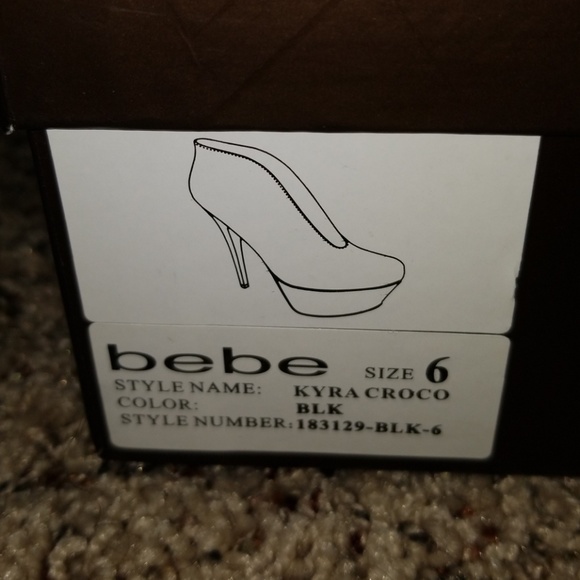 Bebe platform heels - Picture 6 of 7